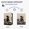 kwmobile Schutzhülle für Kobo Aura H2O Edition 2 Hülle - eReader Flip Case mit Handschlaufe und Auto Sleep Funktion