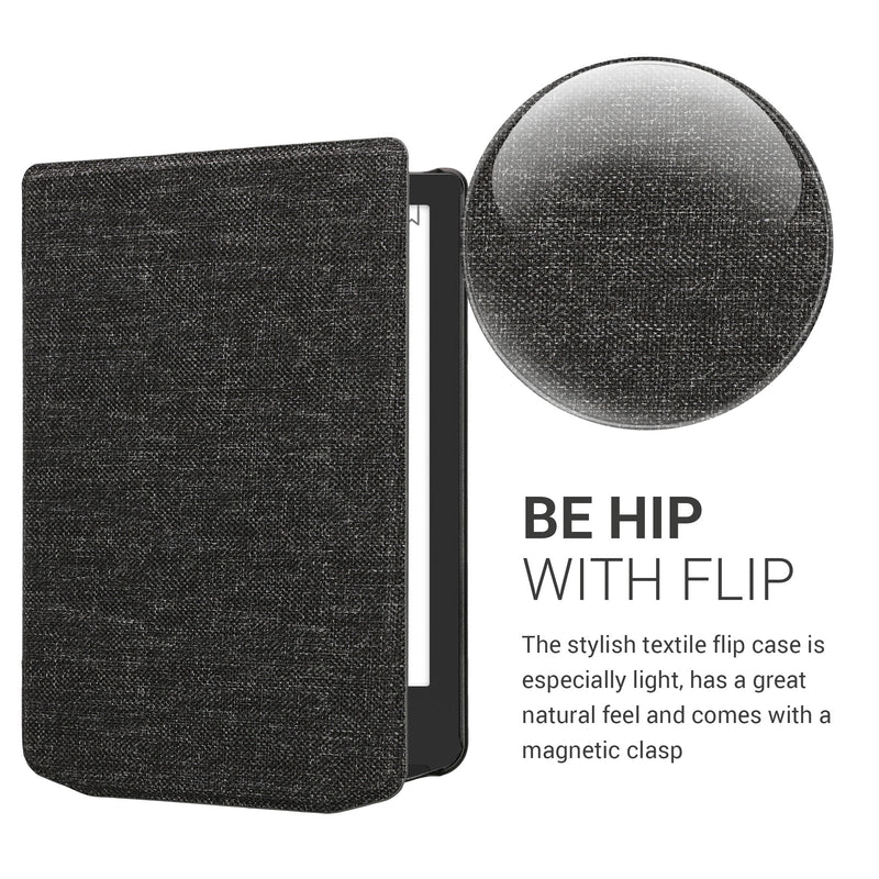kwmobile Hülle kompatibel mit Pocketbook Verse / Verse Lite / Verse Pro / Color / Vivlio Light/Light HD Schutzhülle Cover Case