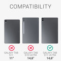 kwmobile Schutzhülle kompatibel mit Samsung Galaxy Tab S11 Ultra Tablet Cover Case