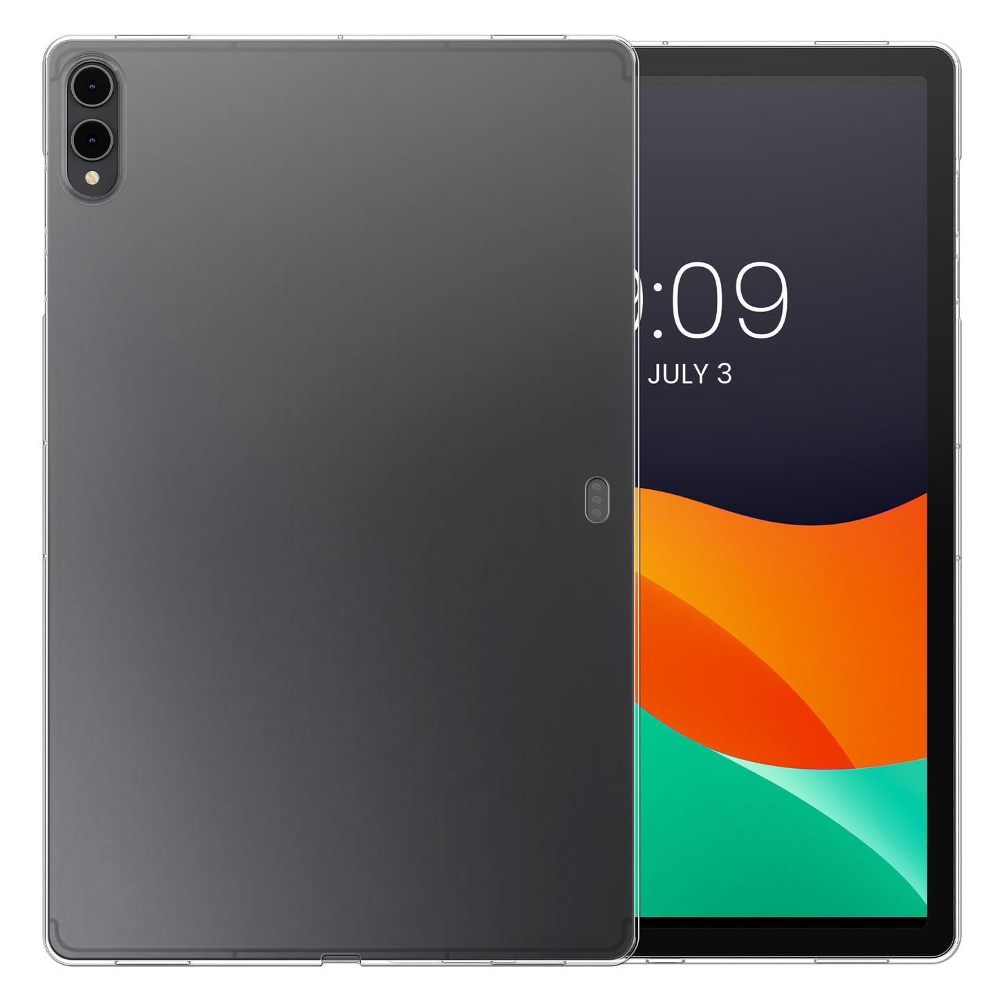 kwmobile Hülle kompatibel mit Samsung Galaxy Tab S11 Ultra Hülle - weiches TPU Silikon Case transparent - Tablet Cover Transparent Transparent  