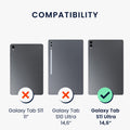 kwmobile Hülle kompatibel mit Samsung Galaxy Tab S11 Ultra Hülle - Tablet Cover