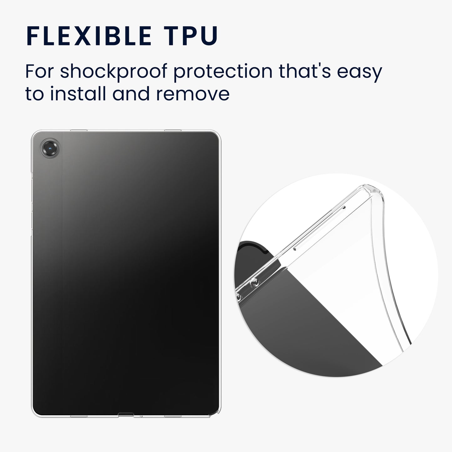 kwmobile Hülle kompatibel mit Samsung Galaxy Tab A11+ / Plus Hülle Tablet Cover
