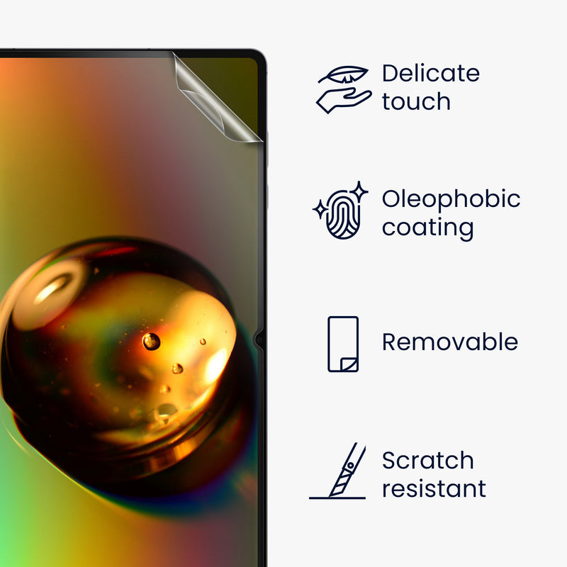 2x Folie kompatibel mit Samsung Galaxy Tab S11 Ultra