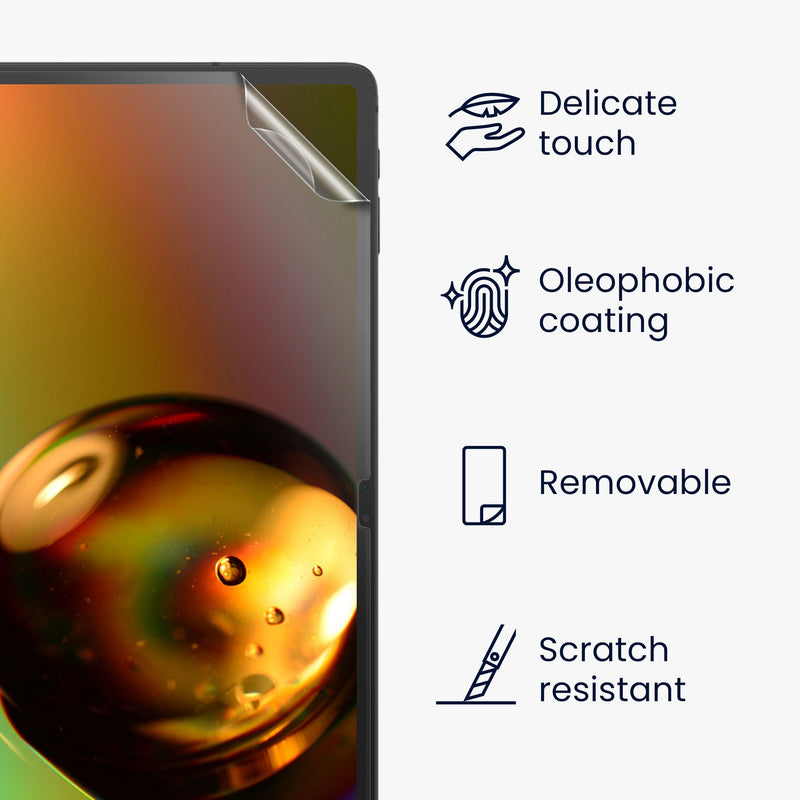 2x Folie kompatibel mit Samsung Galaxy Tab S10 FE / S10 Lite / S9 FE / S9