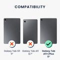 2x Folie kompatibel mit Samsung Galaxy Tab A11+ / Plus