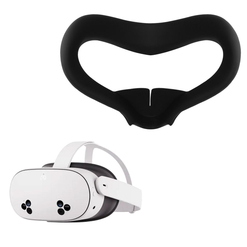 kwmobile VR Maske kompatibel mit Meta Quest 3S Cover VR-Brillen-Maske gegen Schweiß und Verschmutzung