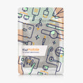 kwmobile Schutzhülle für Amazon Kindle Scribe 11" (2025) Hülle - eReader Case aus Kunstleder mit Auto Sleep Funktion - Pusteblume Love