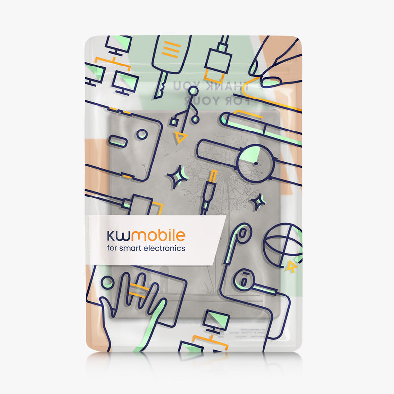 kwmobile Schutzhülle für Amazon Kindle Scribe 11" (2025) Hülle - eReader Case aus Kunstleder mit Auto Sleep Funktion - Pusteblume Love