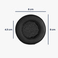 kwmobile Ohr Polster für Beyerdynamic DT 240 PRO Ohrpolster Ersatz Ohrpolster Kopfhörer Ersatzteile Kopfhörer Ersatzpolster für Over Ear Headphones