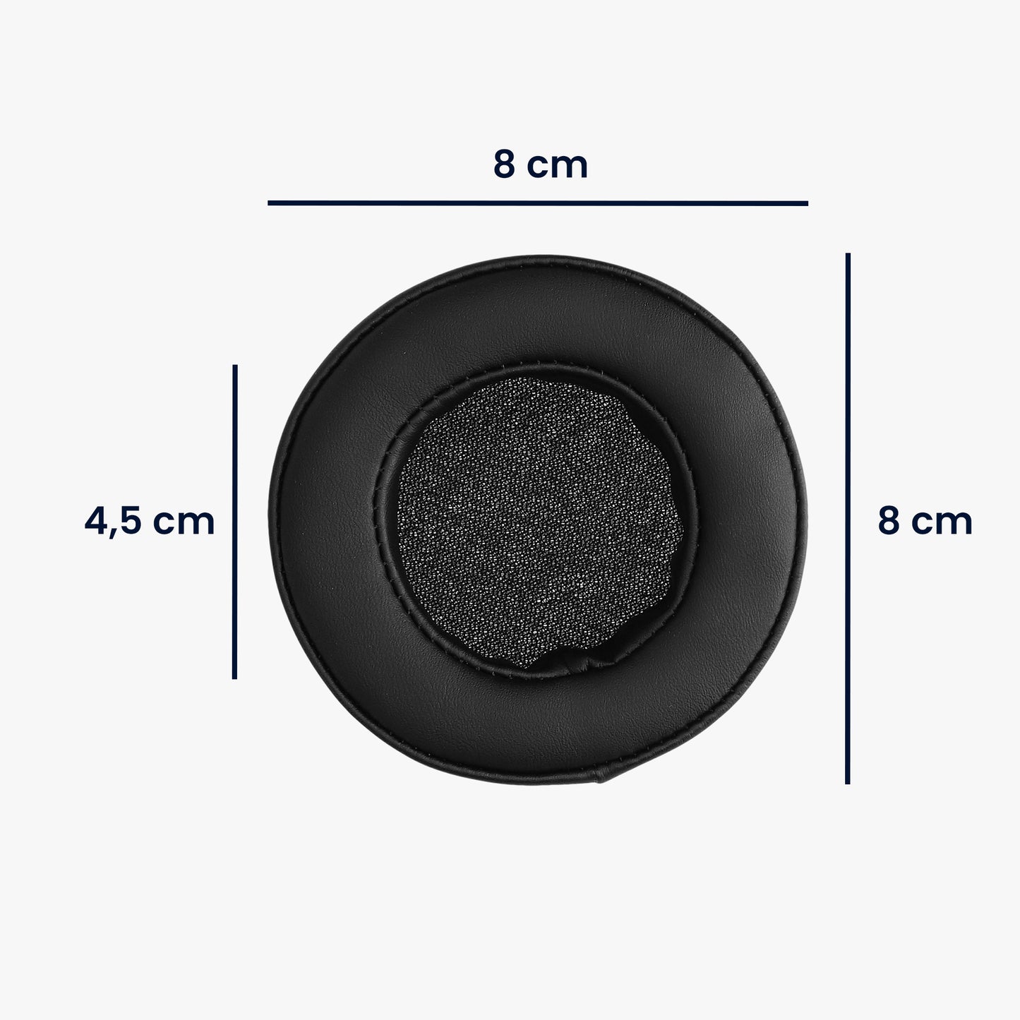 kwmobile Ohr Polster für Beyerdynamic DT 240 PRO Ohrpolster Ersatz Ohrpolster Kopfhörer Ersatzteile Kopfhörer Ersatzpolster für Over Ear Headphones