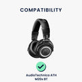 kwmobile Ohr Polster für AudioTechnica ATH M20x BT Ohrpolster Ersatz Ohrpolster Kopfhörer Ersatzteile Kopfhörer Ersatzpolster für Over Ear Headphones