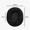 kwmobile Ohr Polster für AudioTechnica ATH M20x BT Ohrpolster Ersatz Ohrpolster Kopfhörer Ersatzteile Kopfhörer Ersatzpolster für Over Ear Headphones