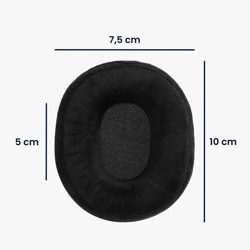 kwmobile Ohr Polster für AudioTechnica ATH M20x BT Ohrpolster Ersatz Ohrpolster Kopfhörer Ersatzteile Kopfhörer Ersatzpolster für Over Ear Headphones