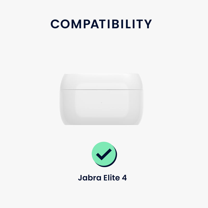 kwmobile Hülle kompatibel mit Jabra Elite 4 Kopfhörer Schutzhülle Etui Case Cover Schoner