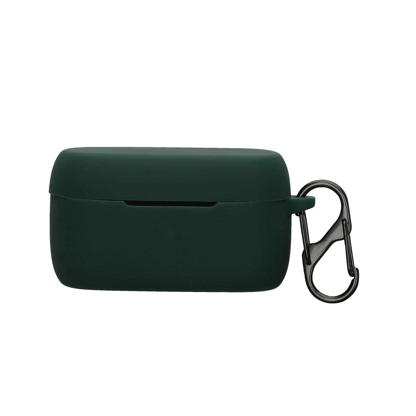 kwmobile Hülle kompatibel mit Jabra Elite 4 (not for Elite 4 Active) Kopfhörer - Silikon Schutzhülle Etui Case Cover Schoner in Dunkelgrün Dunkelgrün  