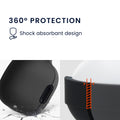 kwmobile Hülle kompatibel mit Anker Soundcore Liberty 4 NC Hülle - Kopfhörer Case - TPU Cover - Schutzhülle