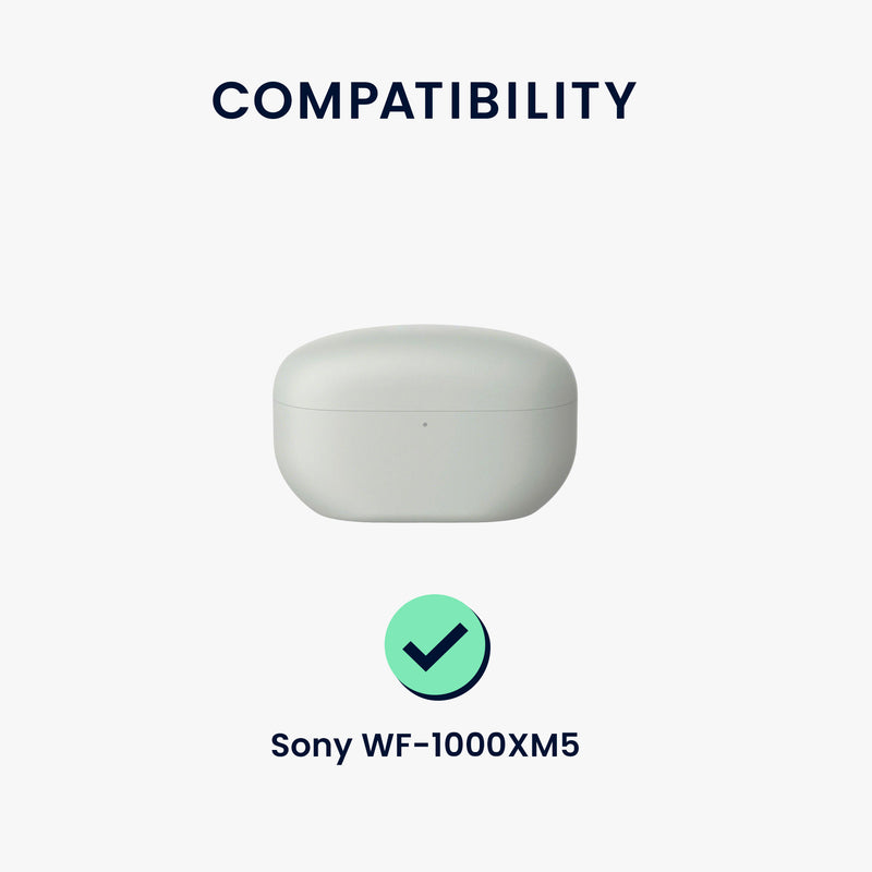 kwmobile Hülle kompatibel mit Sony WF-1000XM5 Kopfhörer Case Schutzhülle