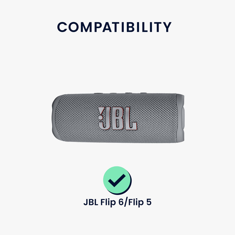 kwmobile Hülle kompatibel mit JBL Flip 6 / Flip 5 Schutzhülle für Mini Speaker Cover Bluetooth Lautsprecher