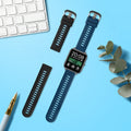 kwmobile Uhrenarmband für Popglory P66 22mm Armband Fitnesstracker Band Set Ersatzarmband Smartwatch