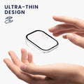 kwmobile Glas Hülle für Haylou GST Lite / LS13 Schutzhülle Fullbody Fitnesstracker Case Set