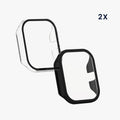 kwmobile Glas Hülle für Haylou GST Lite / LS13 Schutzhülle Fullbody Fitnesstracker Case Set