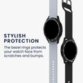 kwmobile Schutzring kompatibel mit Samsung Galaxy Watch 6 Classic 43mm Fitnesstracker