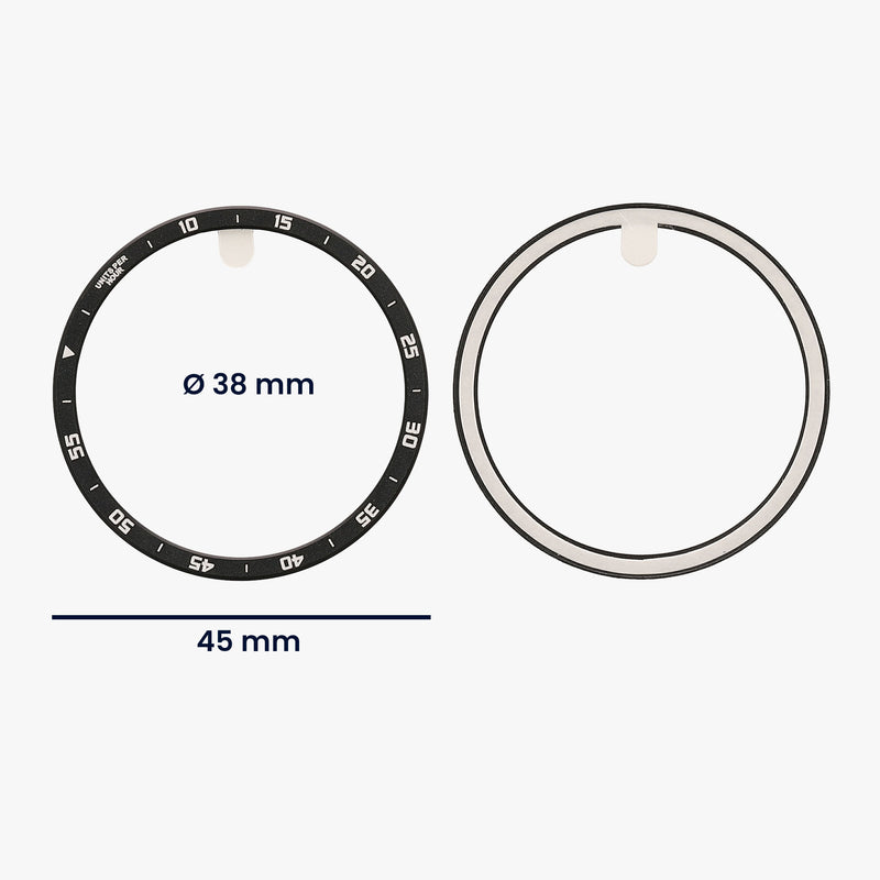 kwmobile Schutzring kompatibel mit Samsung Galaxy Watch 6 Classic 47mm Fitnesstracker