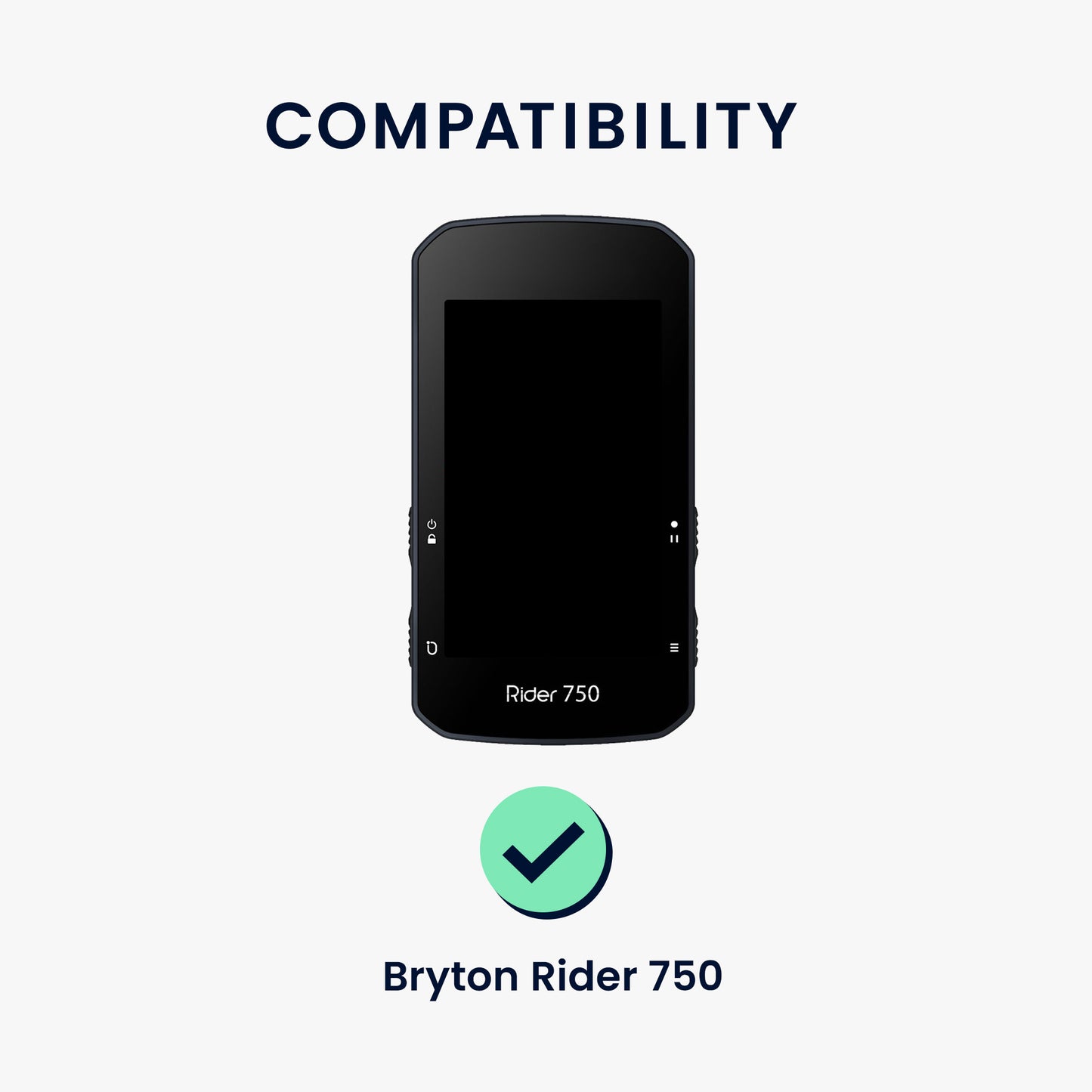kwmobile Hülle kompatibel mit Bryton Rider 750 GPS Fahrrad Case Schutzhülle