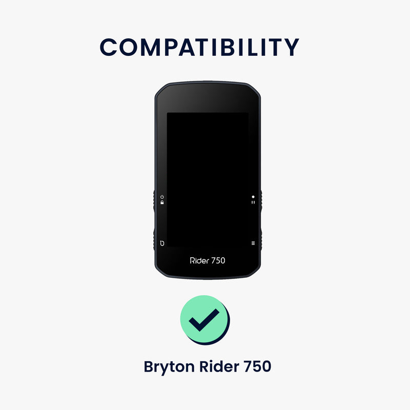 kwmobile Hülle kompatibel mit Bryton Rider 750 GPS Fahrrad Case Schutzhülle