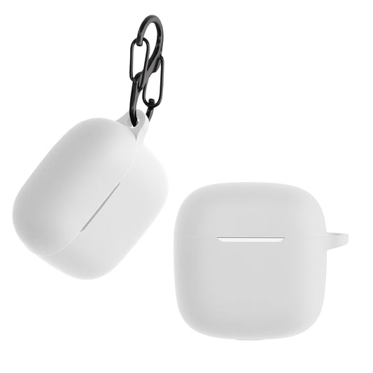 kwmobile Hülle kompatibel mit Huawei FreeBuds SE2 Hülle - Kopfhörer Case - TPU Silikon Cover - Schutzhülle in Weiß Weiß  