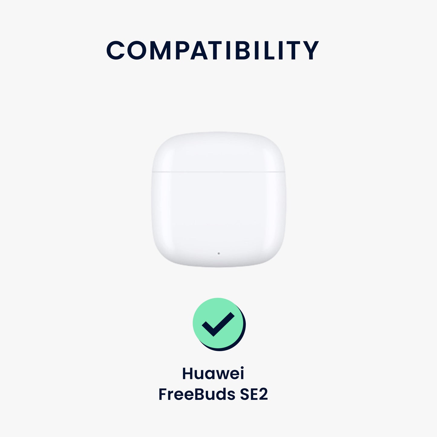 kwmobile Hülle kompatibel mit Huawei FreeBuds SE2 Hülle - Kopfhörer Case - TPU Cover - Schutzhülle