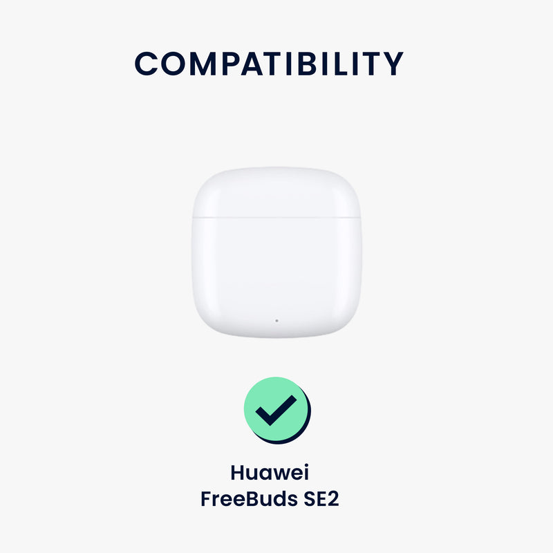 kwmobile Hülle kompatibel mit Huawei FreeBuds SE2 Hülle - Kopfhörer Case - TPU Cover - Schutzhülle