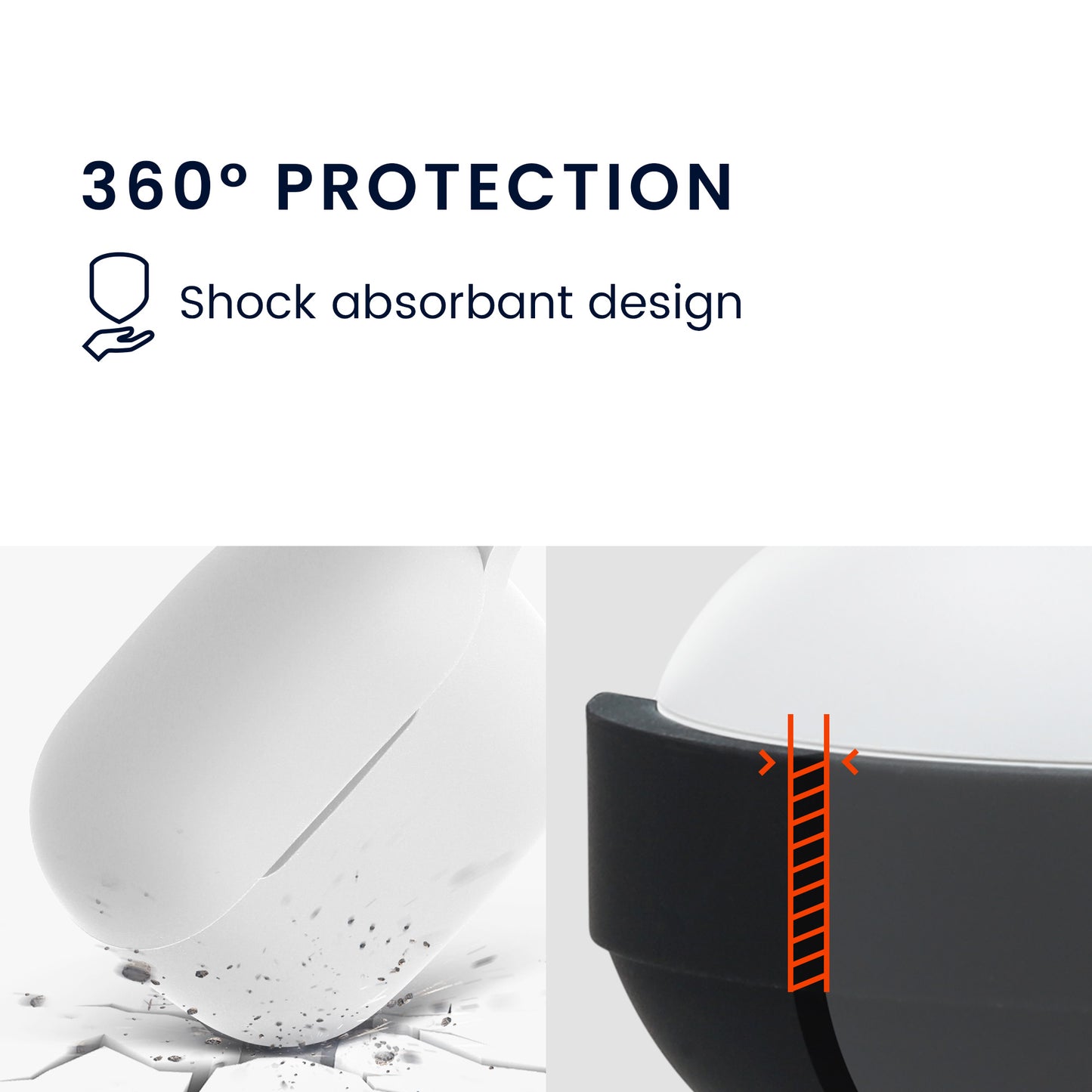 kwmobile Hülle kompatibel mit Huawei FreeBuds SE2 Hülle - Kopfhörer Case - TPU Cover - Schutzhülle