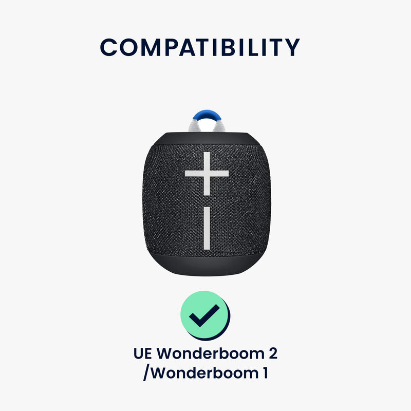 kwmobile Hülle kompatibel mit UE Wonderboom 2 / Wonderboom 1 - Schutzhülle für Mini Speaker - Cover Bluetooth Lautsprecher