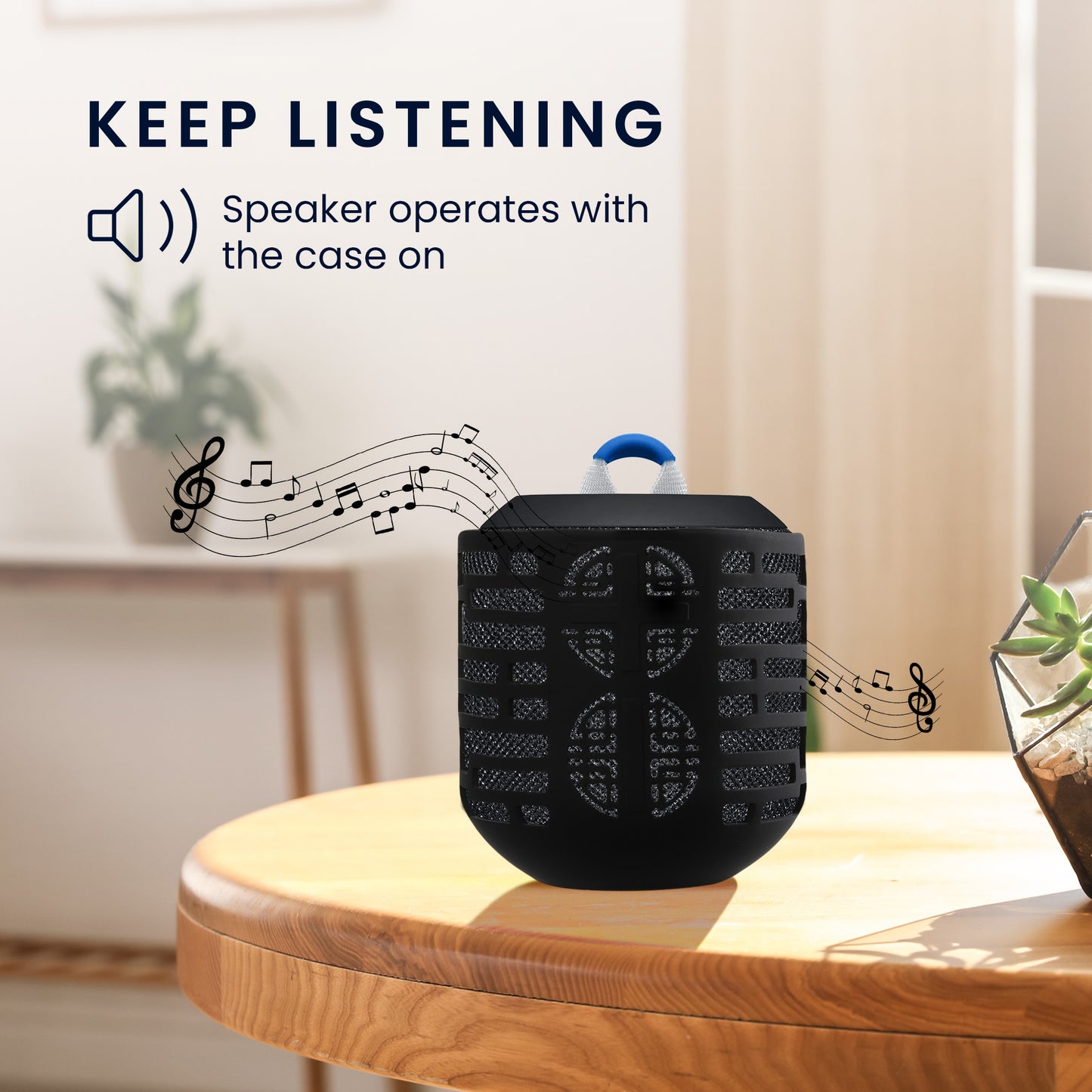 kwmobile Hülle kompatibel mit UE Wonderboom 2 / Wonderboom 1 - Schutzhülle für Mini Speaker - Cover Bluetooth Lautsprecher