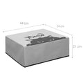 kwmobile Cover kompatibel mit DeskJet 4120e / DeskJet 4155e / 4220e - Tasche Hülle Drucker - Staubschutzhülle Schutzhaube Schutzhülle