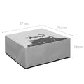 kwmobile Cover kompatibel mit Brother HL-L2310D / L2350DW / L2370DN / L2375DW - Tasche Hülle Drucker - Staubschutzhülle Schutzhaube Schutzhülle
