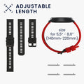 2x Armband für Garmin Forerunner 255 / 255 Music