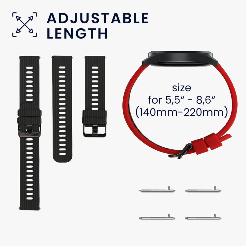 2x Armband für Garmin Forerunner 255 / 255 Music