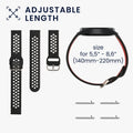 kwmobile Uhrenarmband für Huami Amazfit Cheetah A2294 / Zepp E Armband Fitnesstracker Band Set Ersatzarmband Smartwatch