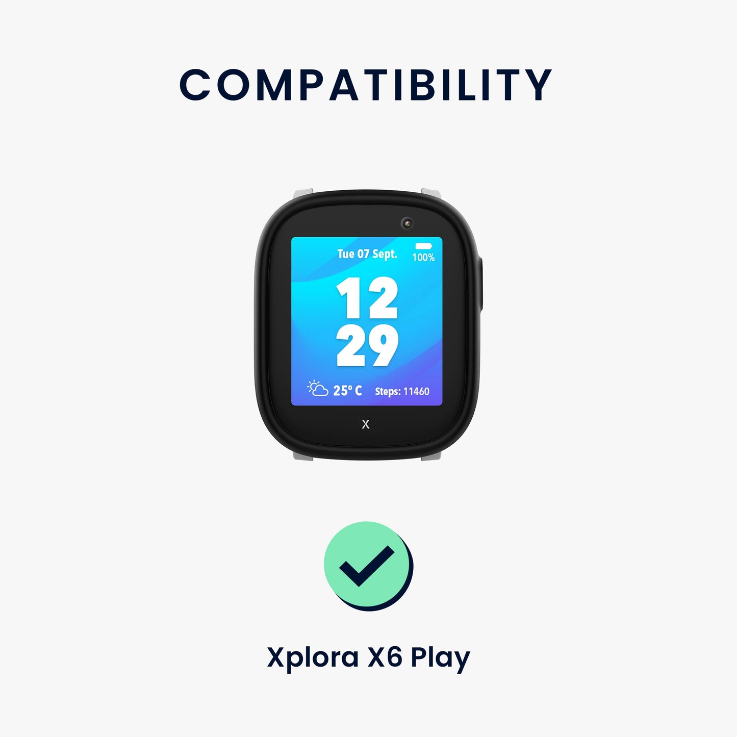 kwmobile Armband kompatibel mit Xplora X6 Play