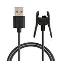 kwmobile USB Kabel Charger kompatibel mit Garmin vivosmart 4 Ladekabel - Smart Watch Ersatzkabel - Fitnesstracker Aufladekabel in Schwarz Schwarz  