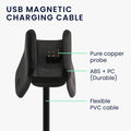 kwmobile USB Kabel Charger kompatibel mit Garmin vivosmart 4 Ladekabel Smart Watch Ersatzkabel Fitnesstracker Aufladekabel