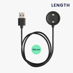 kwmobile USB Kabel Charger kompatibel mit Suunto 9 PEAK Pro Ladekabel - Smart Watch Ersatzkabel - Fitnesstracker