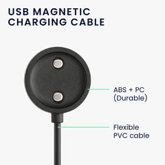 kwmobile USB Kabel Charger kompatibel mit Suunto 9 PEAK Pro Ladekabel - Smart Watch Ersatzkabel - Fitnesstracker