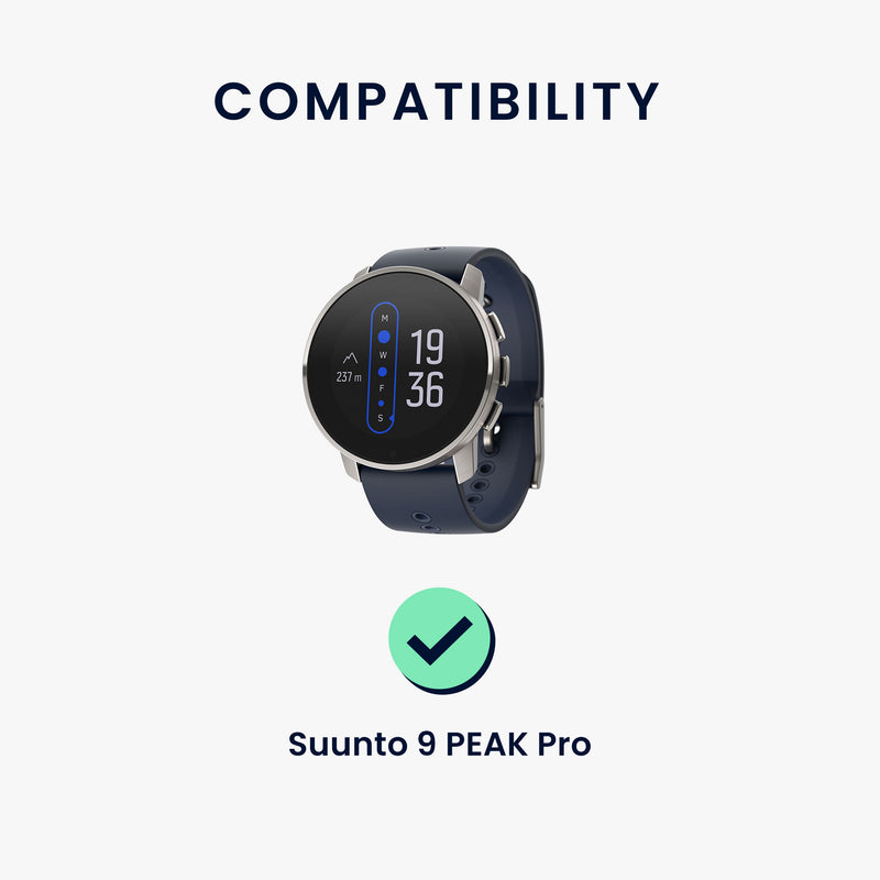 kwmobile USB Kabel Charger kompatibel mit Suunto 9 PEAK Pro Ladekabel - Smart Watch Ersatzkabel - Fitnesstracker Aufladekabel