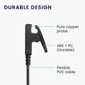 kwmobile USB C Ladekabel kompatibel mit Garmin vivomove Trend / Lily / HR / Forerunner 35 / 30 / 735XT Kabel Charger Smart Watch Typ C Ersatzkabel Fitnesstracker Aufladekabel