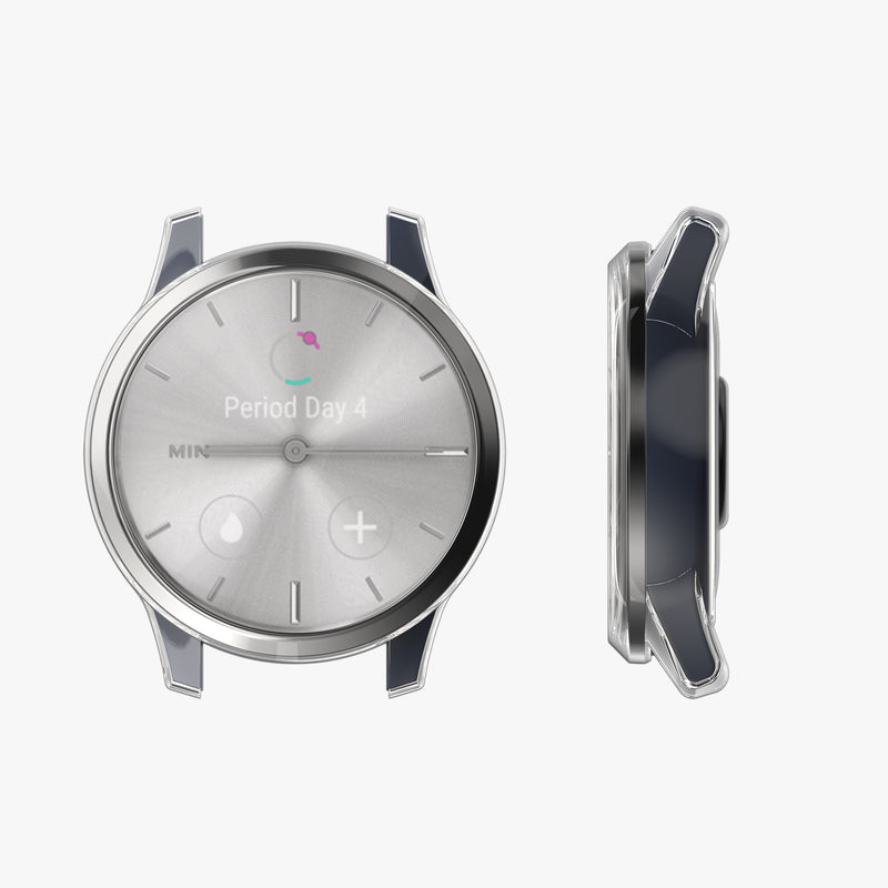 kwmobile Sport Schutzhülle kompatibel mit Garmin vivomove 3S Hülle Case ohne Tracker