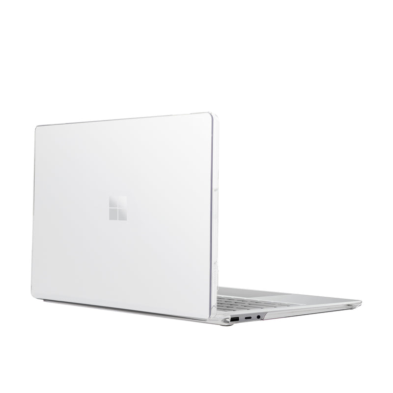 kwmobile Laptop Hülle kompatibel mit Microsoft Surface Laptop 5 / 4 /3 13.5inch (1868 / 1951) - Notebook Schutzhülle Cover Case Transparent Transparent  [dsg01]