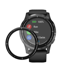 kwmobile 2x Transparente Displayschutzfolie kompatibel mit Garmin Vivoactive 4 (45 mm) Folie - Schutzfolie für Fitness Tracker - robuster Displayschutz Transparent  